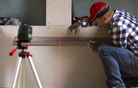 laser level calibration.